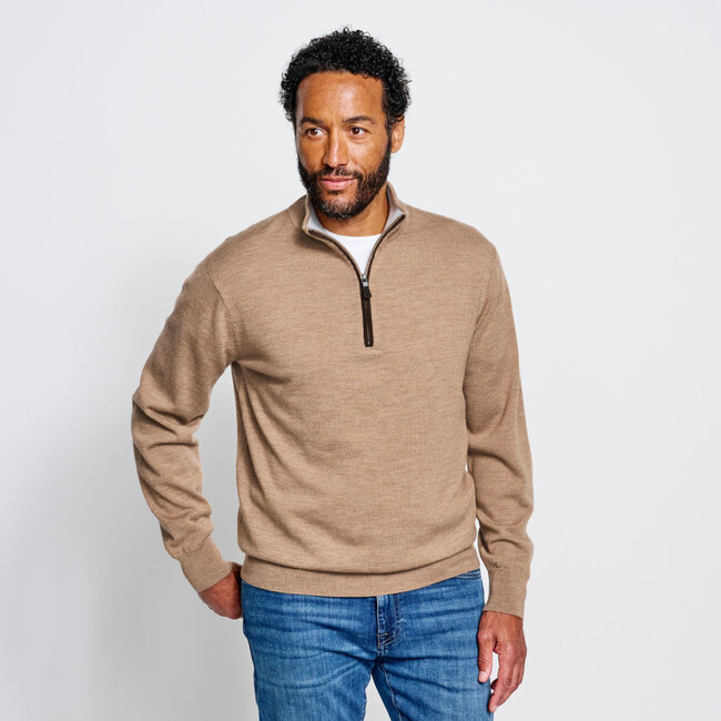 Orvis MERINO QUARTER ZIP SWEATER 2.0