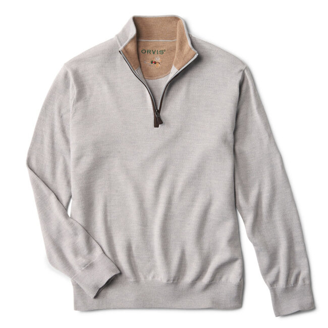 Orvis MERINO QUARTER ZIP SWEATER 2.0