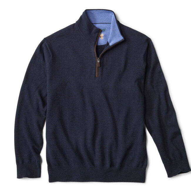 Orvis MERINO QUARTER ZIP SWEATER 2.0