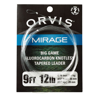 Orvis Mirage Big Game Leader 2PK 9' 16Lb