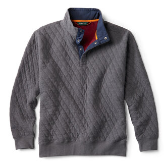Orvis QUILTED SNAP SWEATSHIRT