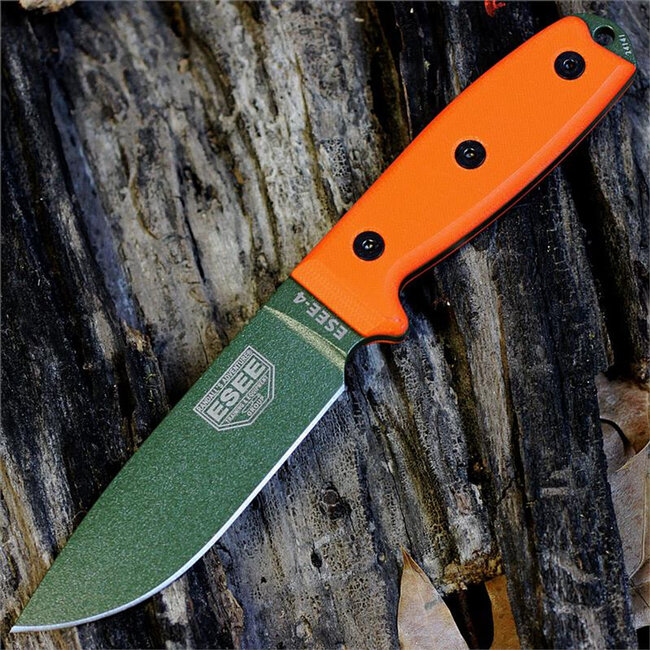 ESEE Model 4 OD Green Blade Natural