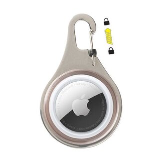 Nite Ize WearAboutTM Clippable Tracker Holder - Smoke
