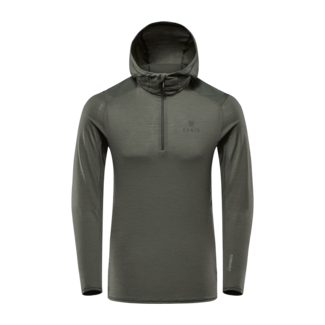 Canis Tahr Merino Hooded Half-Zip
