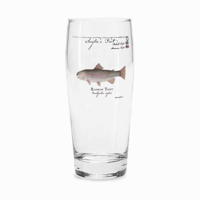 Orvis Anglers Pint Glass Rainbow