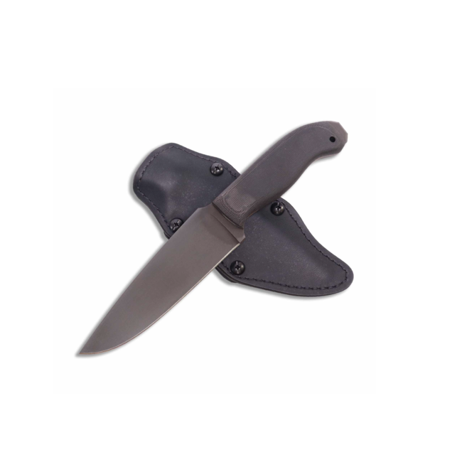 Winkler Knives Drop Point Crusher Black Micarta