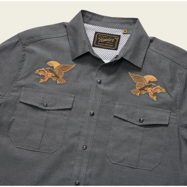 Howler Brothers Gaucho Snapshirt - Osprey Prey