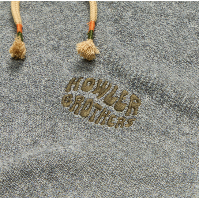 Howler Brothers Terrycloth Hoodie - Grey Heather