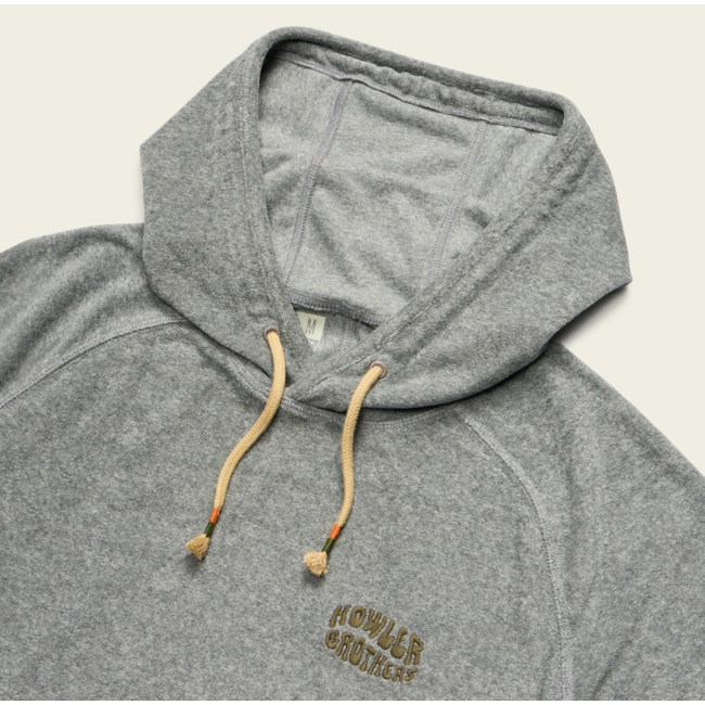 Howler Brothers Terrycloth Hoodie - Grey Heather