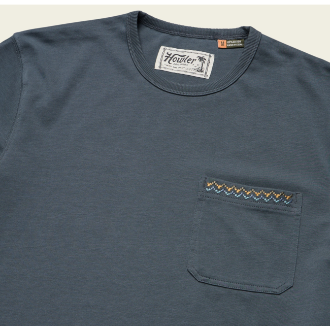 Howler Brothers Spectrum Pocket T - Dark Slate
