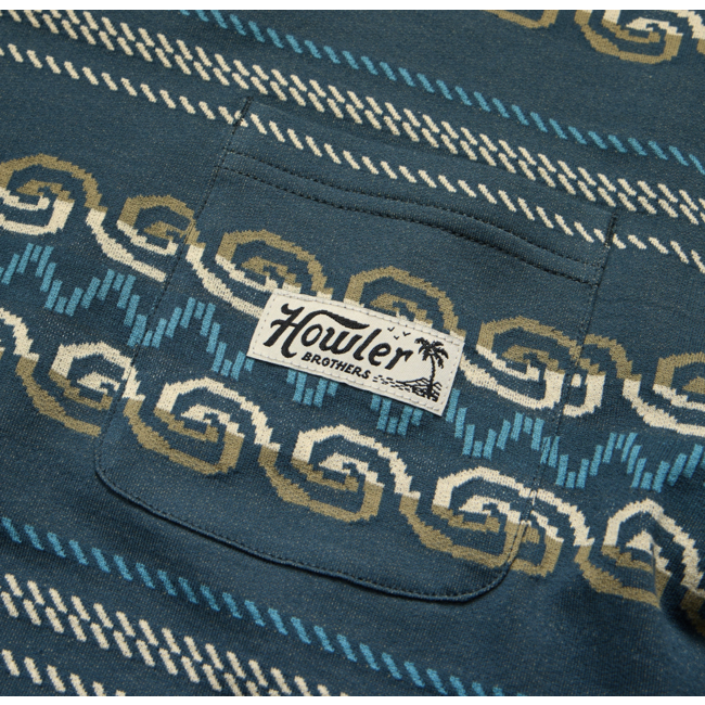Howler Brothers Jacquard T - Zicatela : Petrol