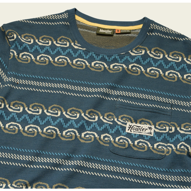 Howler Brothers Jacquard T - Zicatela : Petrol