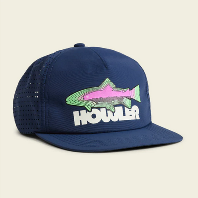 Howler Brothers Aperture Tech Strapback - Howler Trucha : Navy