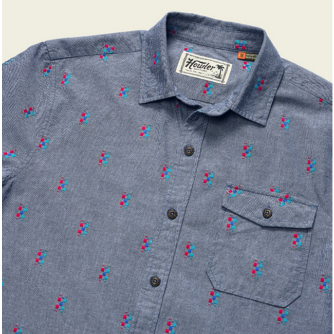 Howler Brothers San Gabriel Shirt - Refractions : Indigo
