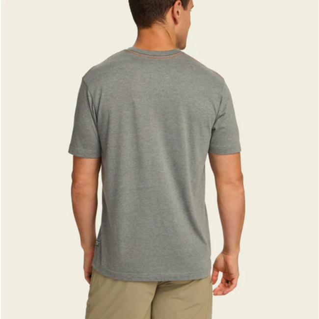Howler Brothers T-Shirt - Trout Bolt : Athletic Grey Heather