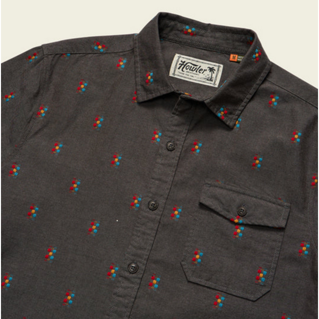 Howler Brothers San Gabriel Shirt - Refractions : Antique Black