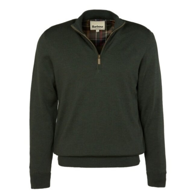 Barbour Gamlin Half Zip Knitted Jumper