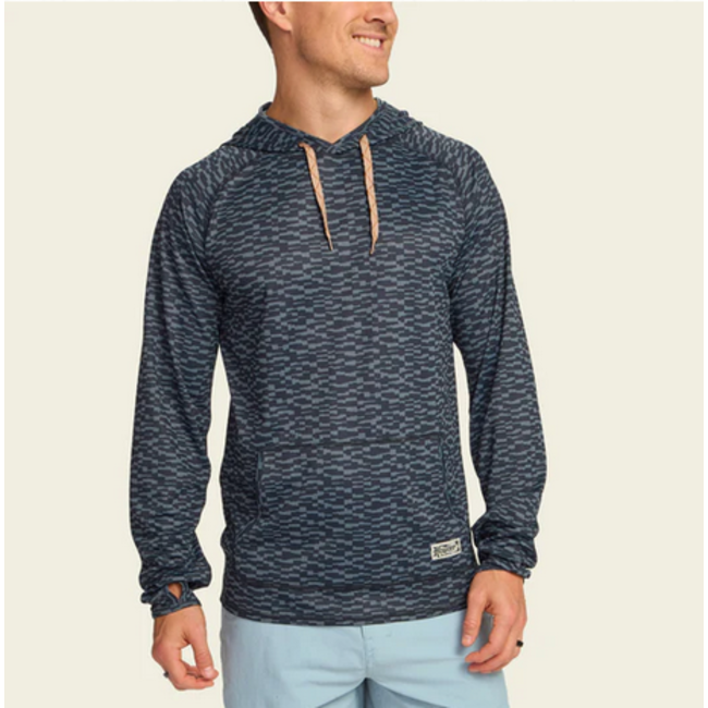 Howler Brothers Loggerhead Hoodie - Canyon Distortion : Midnight