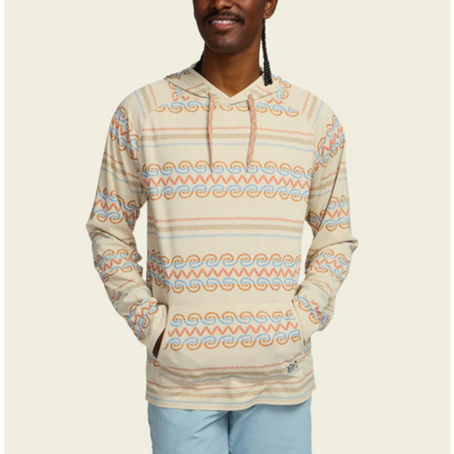 Howler Brothers Loggerhead Hoodie - Zicatela : Off White