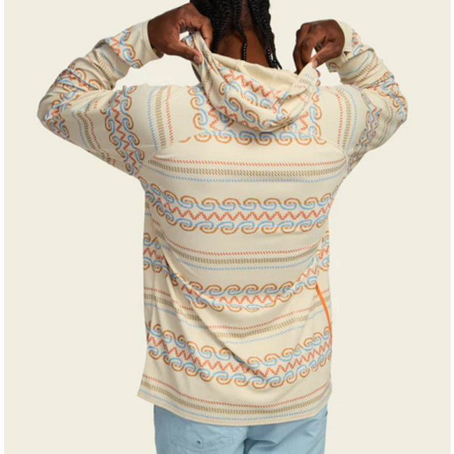 Howler Brothers Loggerhead Hoodie - Zicatela : Off White