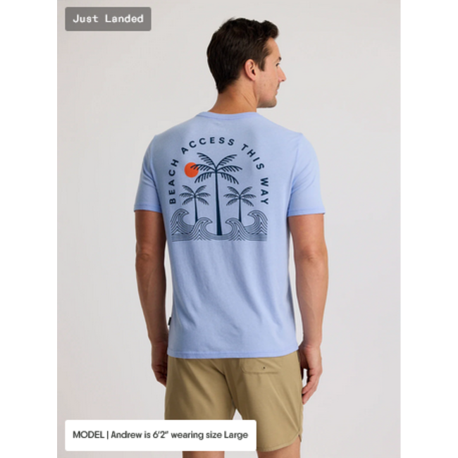 Free Fly Beach Access Tee