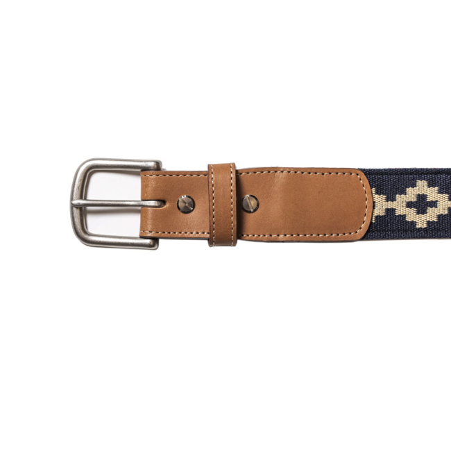 La Matera Corbina Woven Belt- Changeable Buckle