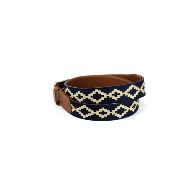 La Matera Corbina Woven Belt- Changeable Buckle