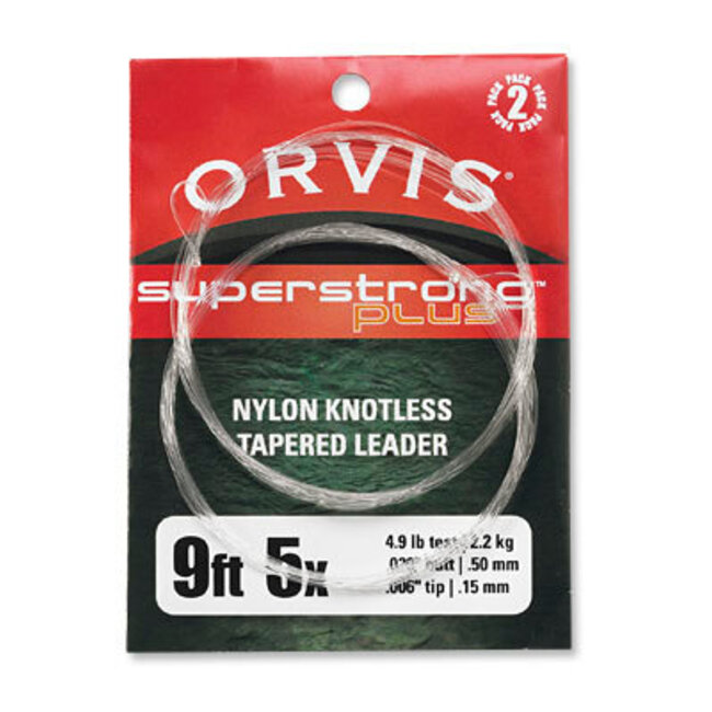 Orvis Super Strong Plus Leaders 2Pk 9ft
