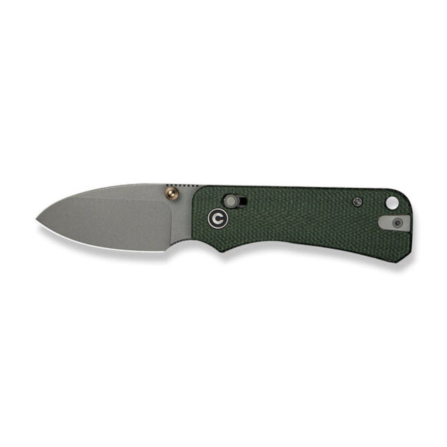 Civivi Baby Banter 2 Crossbar Lock Green Micarta