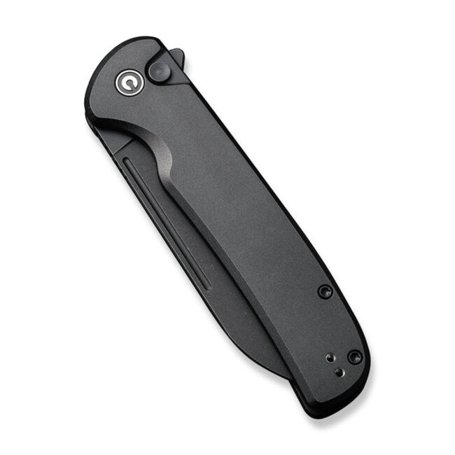 Civivi Chevalier Button Lock Black Aluminum