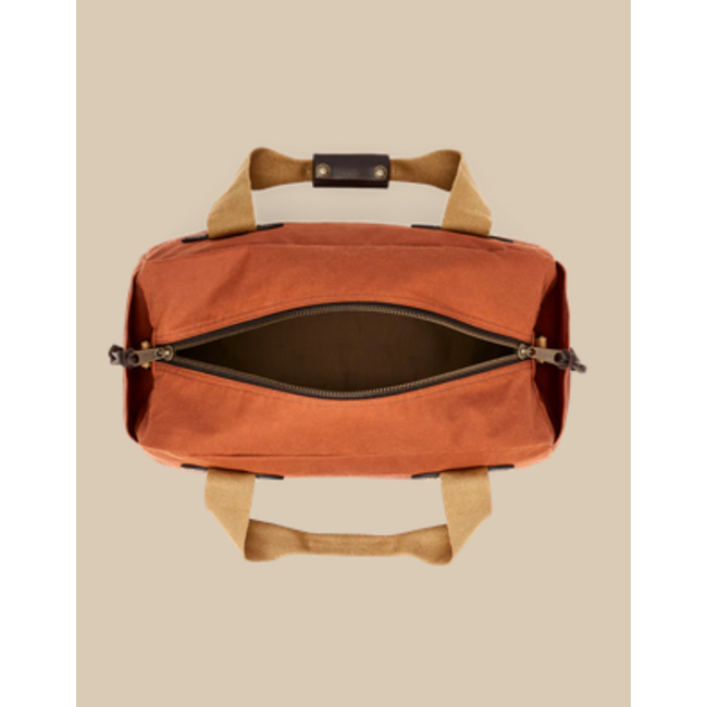 tin cloth small duffle bag