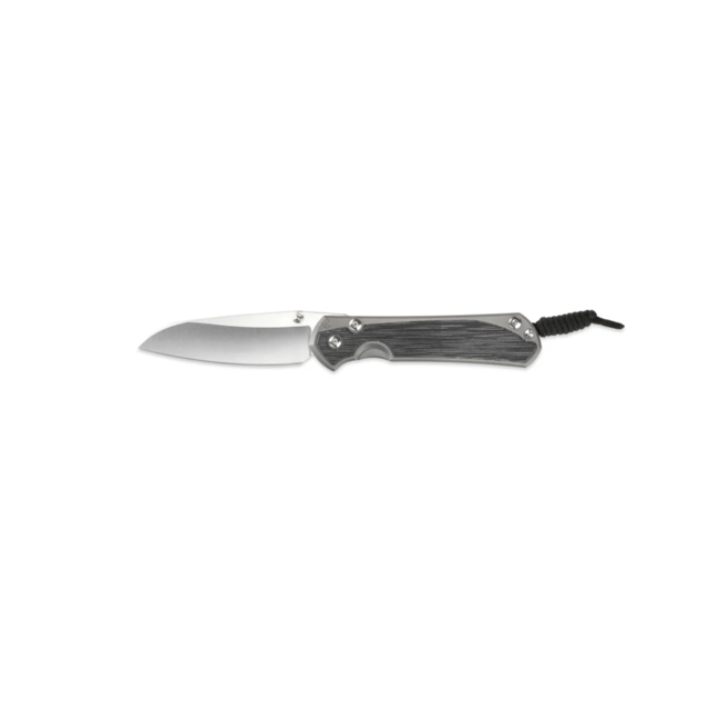 Chris Reeve Knives Large Sebenza 31 Black Canvas Micarta Inlay Insingo (MagnaCut)