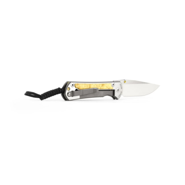 Chris Reeve Knives Small Sebenza 31 Inlay Box Elder, Drop Point