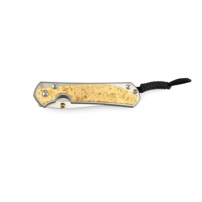 Chris Reeve Knives Small Sebenza 31 Inlay Box Elder, Drop Point