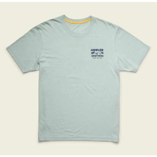 Howler Brothers Cotton T-Shirt : Flocka Seagulls : Puritan Grey