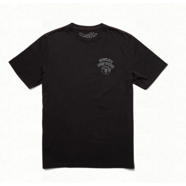 Howler Brothers Cotton T-Shirt : River Wizard : Black