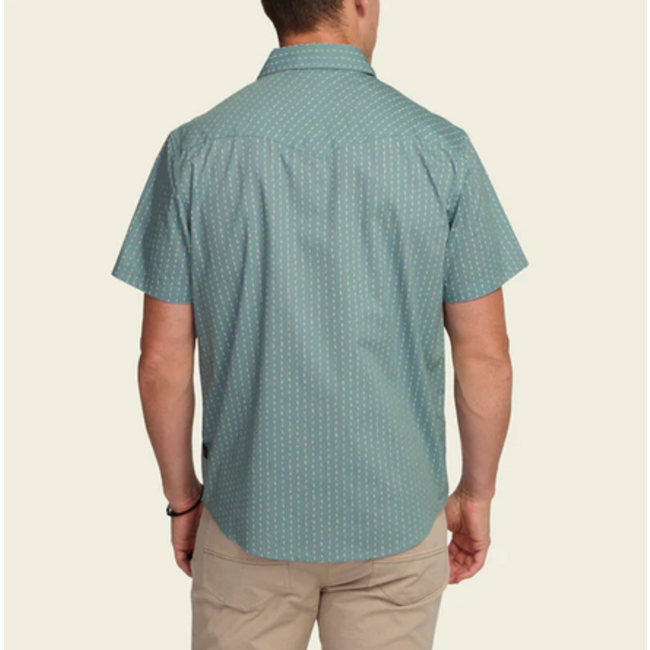 Howler Brothers H Bar B snapshirt : Power Lines : Smoke Blue