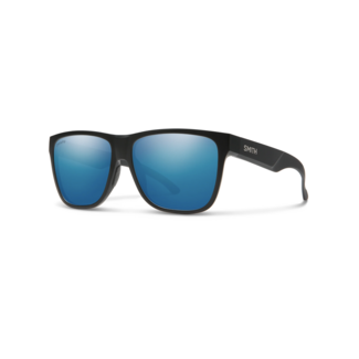 smith optics Lowdown XL 2 Matte Black || ChromaPop Polarized Blue Mirror