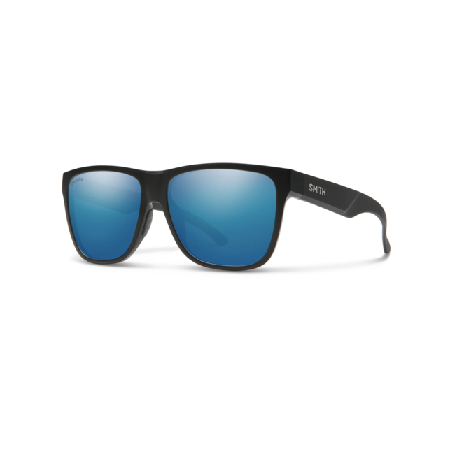 Smith Optics Lowdown XL 2 Matte Black || ChromaPop Polarized Blue Mirror