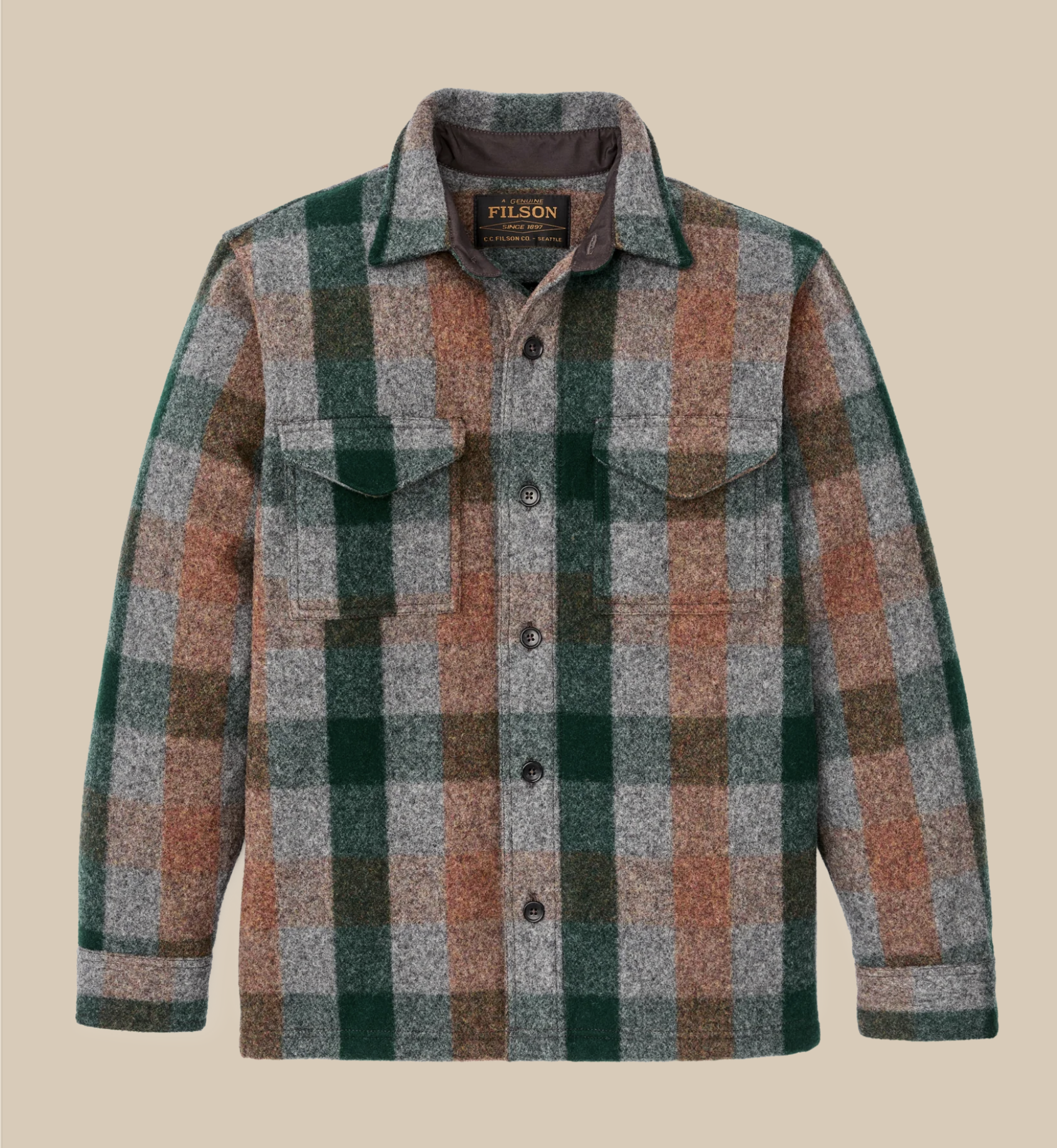 Mackinaw Wool Jac-Shirt - The Gadget Company