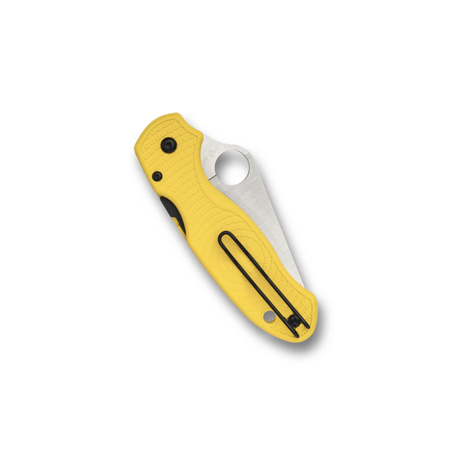 Spyderco PARA 3 SALT YELLOW LIGHTWEIGHT CPM MAGNACUT PLAINEDGE