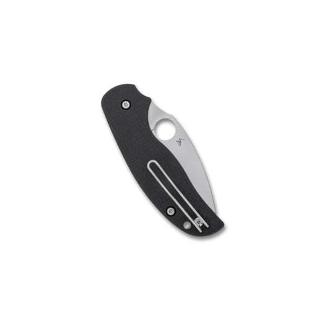 Spyderco SAGE 6 BUTTON COMPRESSION LOCK CARBON FIBER CPM S30V PLAINEDGE