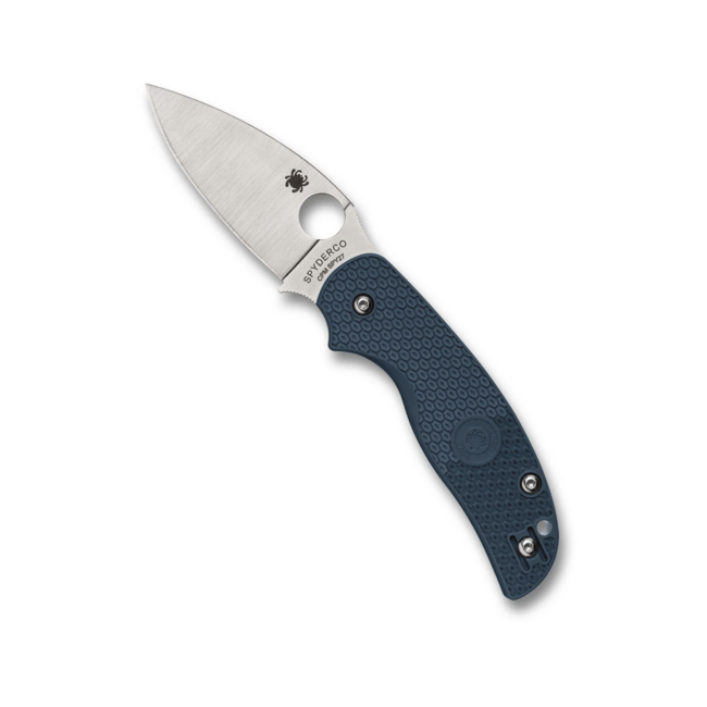 Spyderco SAGE 5 COBALT BLUE G-10 CPM SPY27 PLAINEDGE
