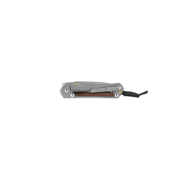 Chris Reeve Knives Small Sebenza 31 Inlay Glass Blasted Macassar Ebony, Insingo, Magnacut