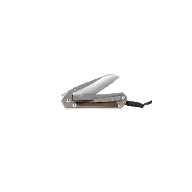 Chris Reeve Knives Small Sebenza 31 Inlay Glass Blasted Macassar Ebony, Insingo, Magnacut