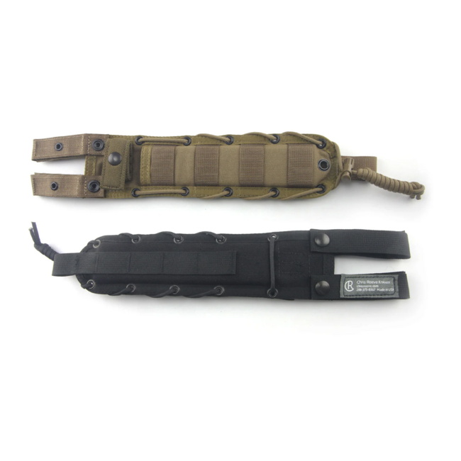 Chris Reeve Knives Green Beret 7" Spear Point Serrated Black / Coyote Brown Sheath