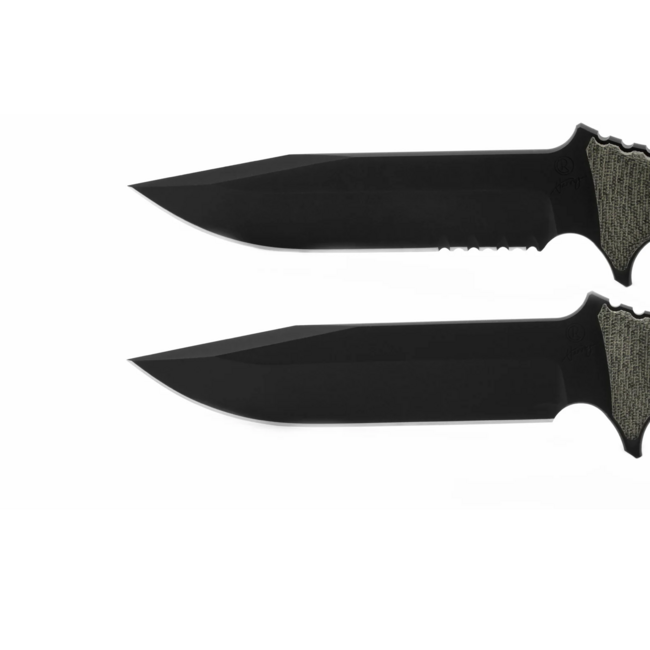 Chris Reeve Knives Pacific Clip Point Serrated Black