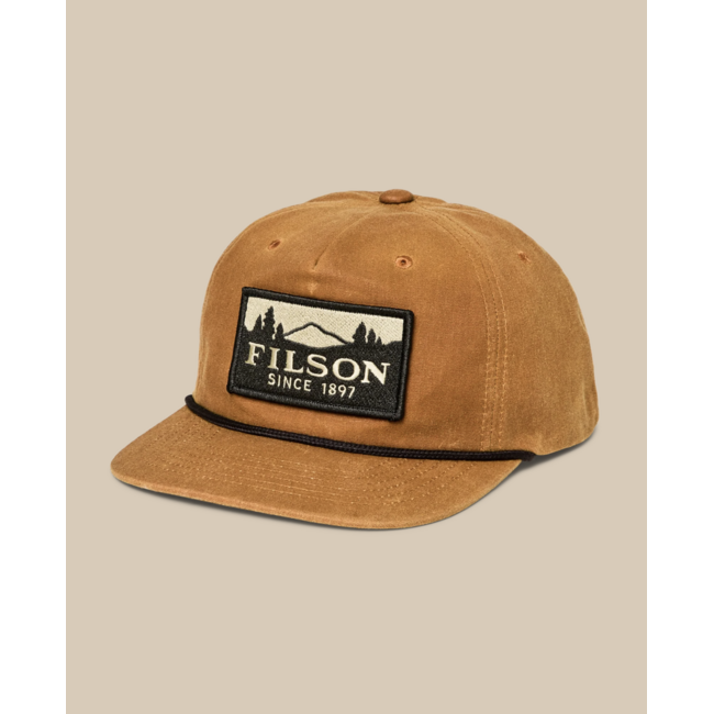 Filson Waxed Trucker Cap