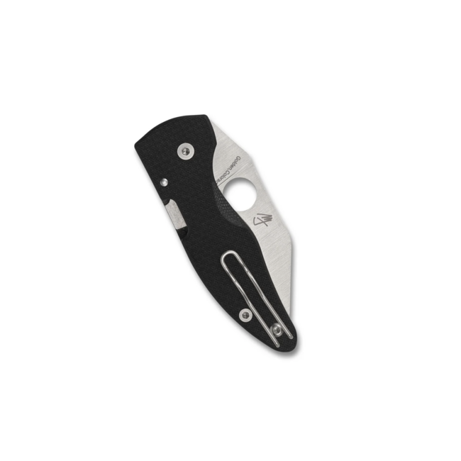 Spyderco MICROJIMBO CARBON FIBER CPM S90V PLAINEDGE