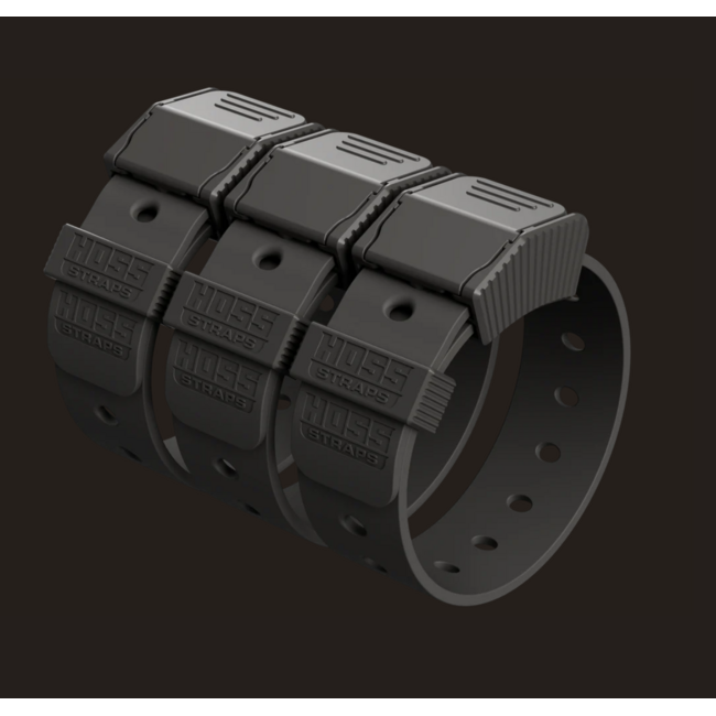 Hoss Straps 12 Inch Strap - 3 Pack